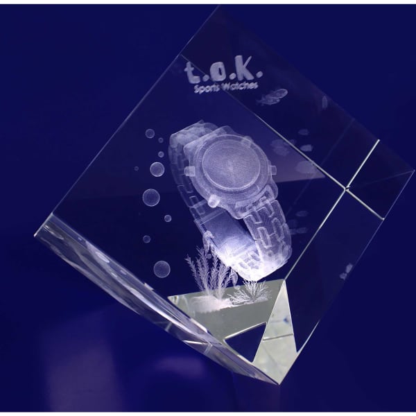 3D Crystal Diamond (100mm)