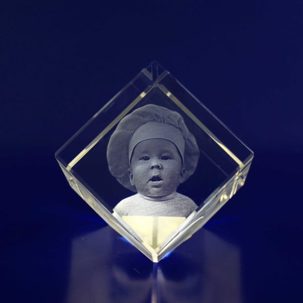3D Crystal Diamond (50mm)