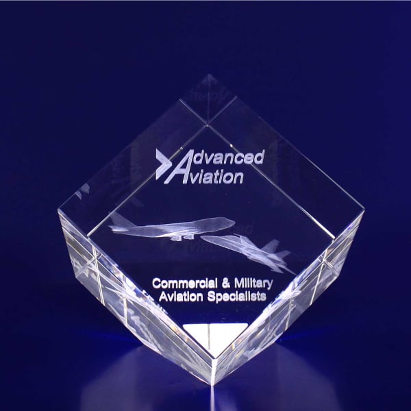 3D Crystal Diamond (80mm)
