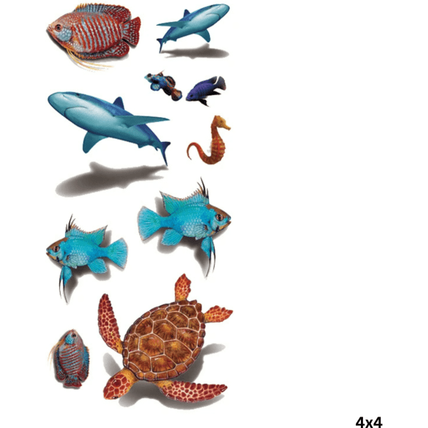 Waterproof Temporary Tattoo 4cm x 4cm