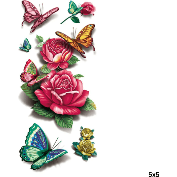 Waterproof Temporary Tattoo 5cm x 5cm