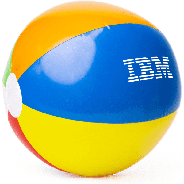 30cm Multi-Colour Beach Ball