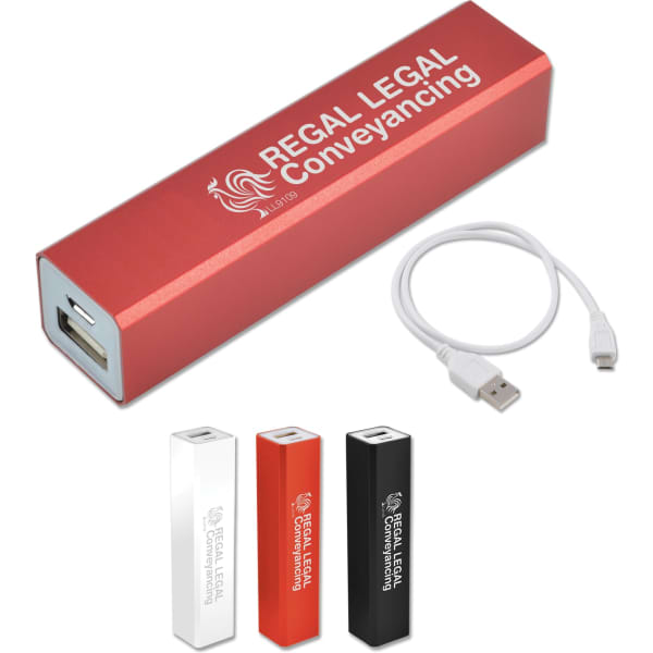 Velocity Power Bank – 2,000 mAh