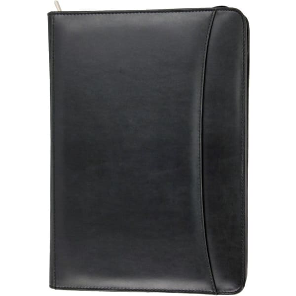 The Manhattan A4 Imitation Leather Zip Compendium