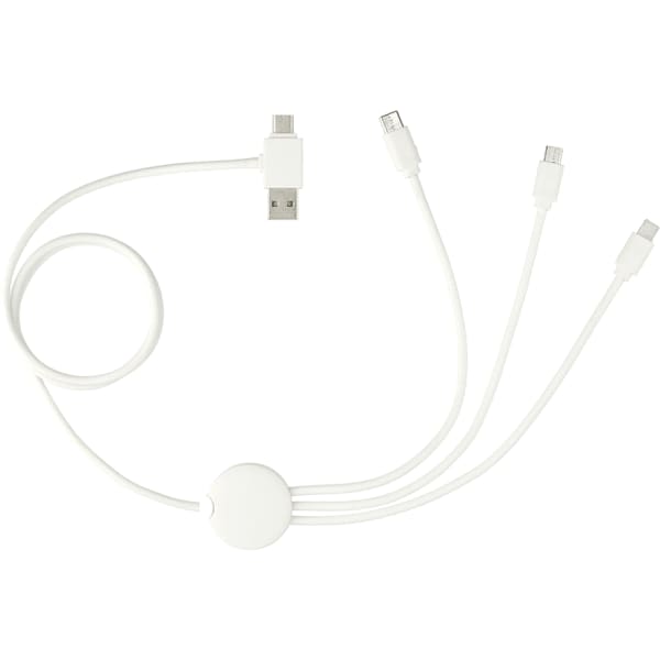 5-In-1 Charging Cable w/ Antimicrobial Additive