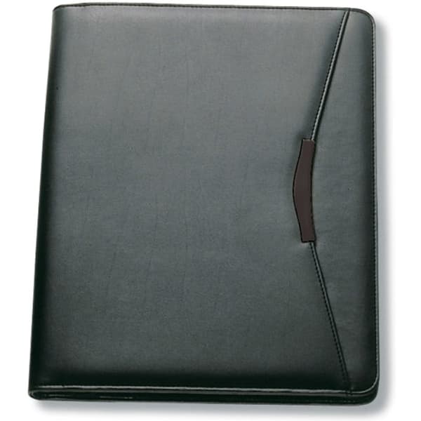 The Metropolitan Imitation Leather A4 Zippered Compendium