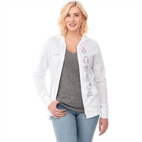 Garner Knit Full Zip Hoody – Womens