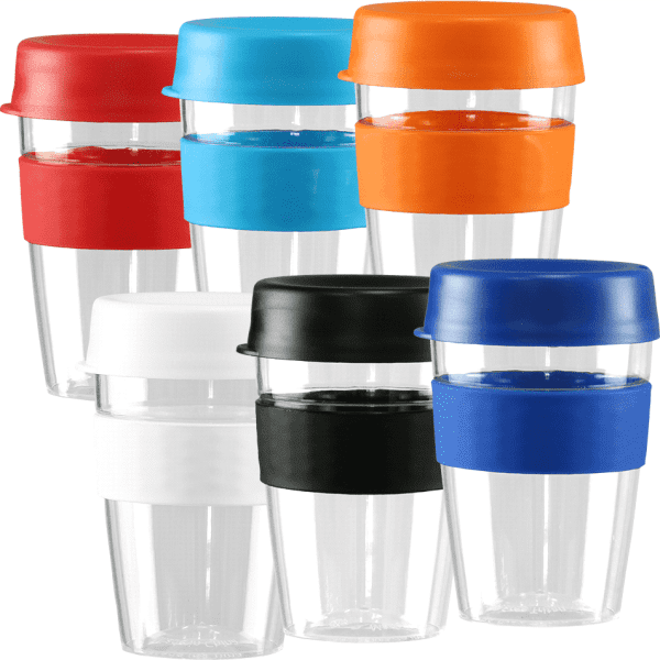 Tritan Carry Cup w/ Lid & Band 360ml