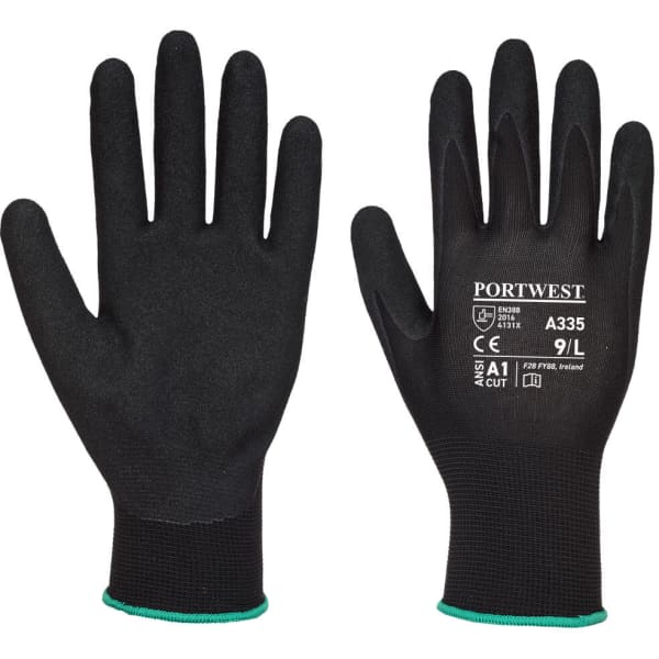 Dermi-Grip NPR15 Nitrile Sandy Glove