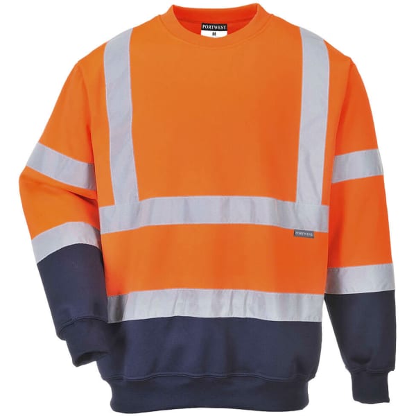 Hi-Vis Contrast Sweatshirt