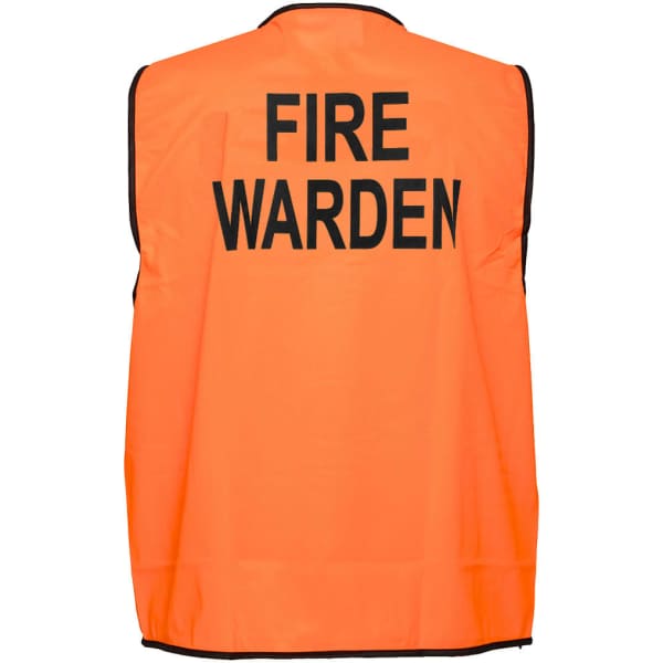 Hi-Vis Class D Fire Warden Vest