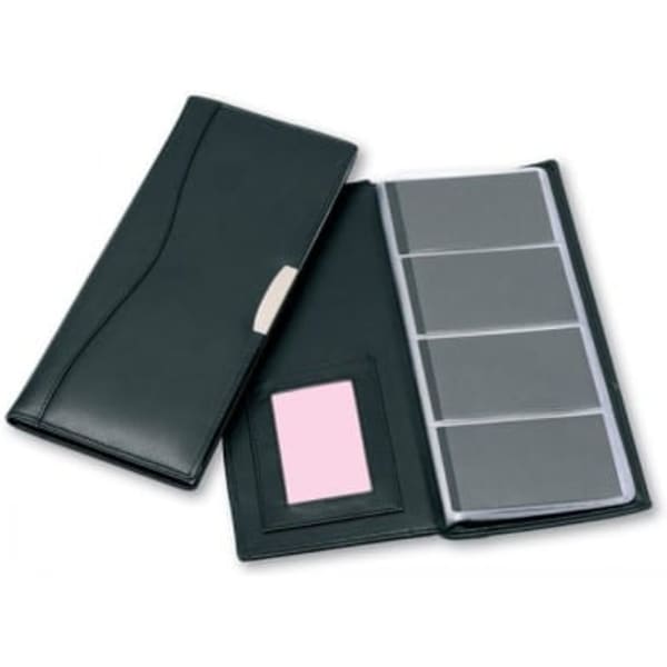 Executive Leather Card File (96 Card)