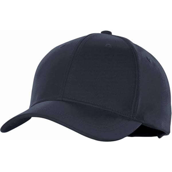 A navy Vortex Ripstop Cap with a curved brim and a logo on the front.