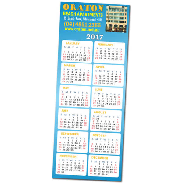 Magnetic Calendar 58 x 148mm | CA14