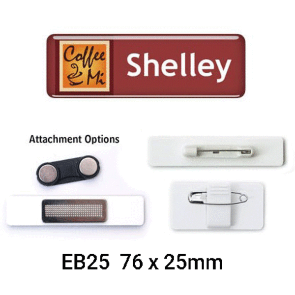 Epoxy Name Badges | EB
