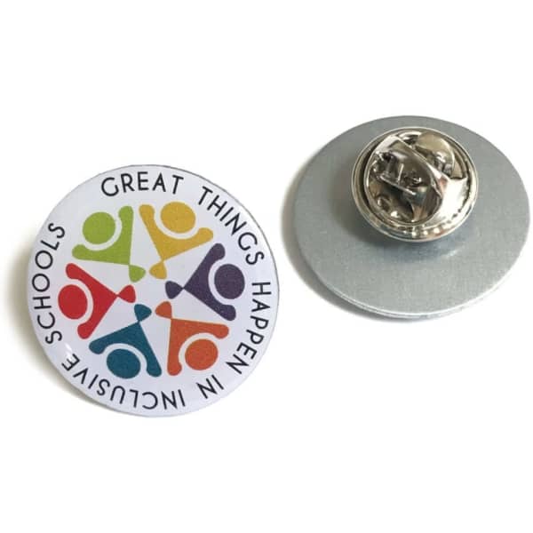 Stainless Steel Printed Lapel Pin | SSLP