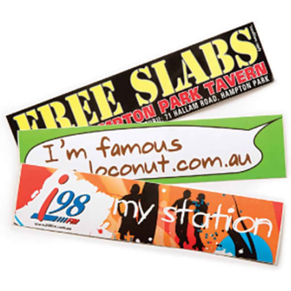 Gloss Paper Sticker (75 x 210mm)