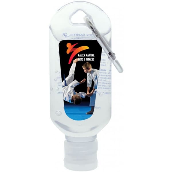 60mL Hand Sanitiser with Carabiner