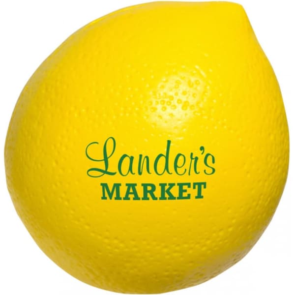 Lemon Shape Stress Reliever