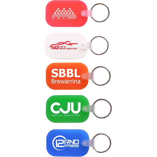 Oblong Durasoft Keyring