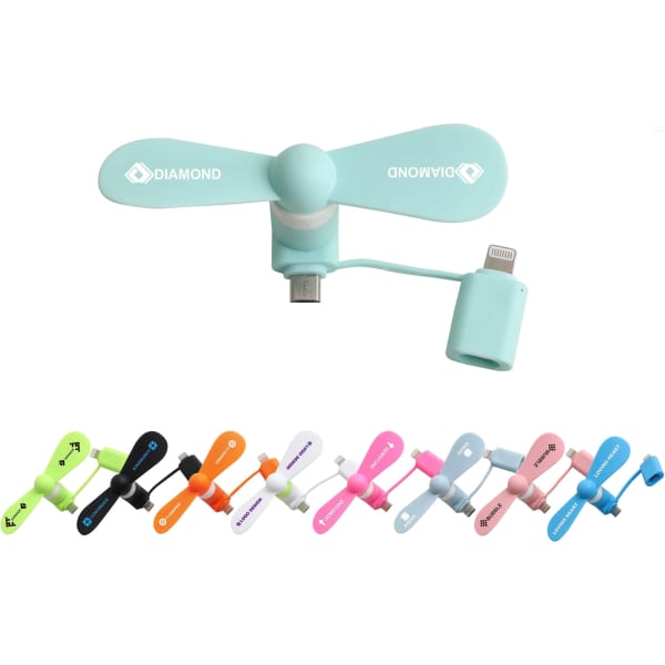 2 in 1 Smart Phone Fan