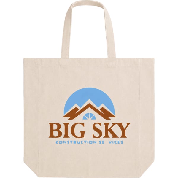 140gsm Short Handle Calico Bag with Gusset