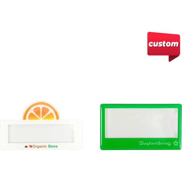 Custom Reusable Acrylic Name Badge