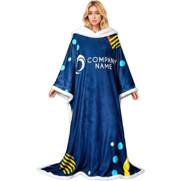 Premium 100% Polyester Sublimated Front Wear Blanket