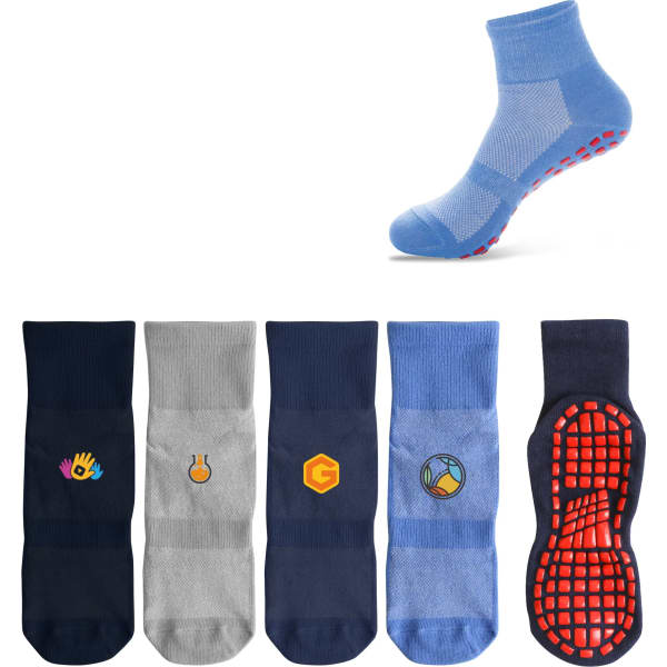 Crew Gripper Socks
