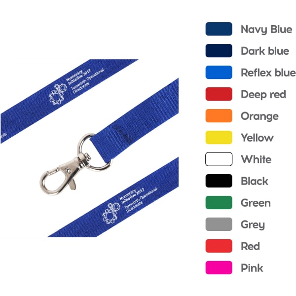 Poly Ribbed Lanyard
