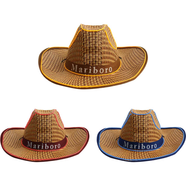 Light Up Straw Hats