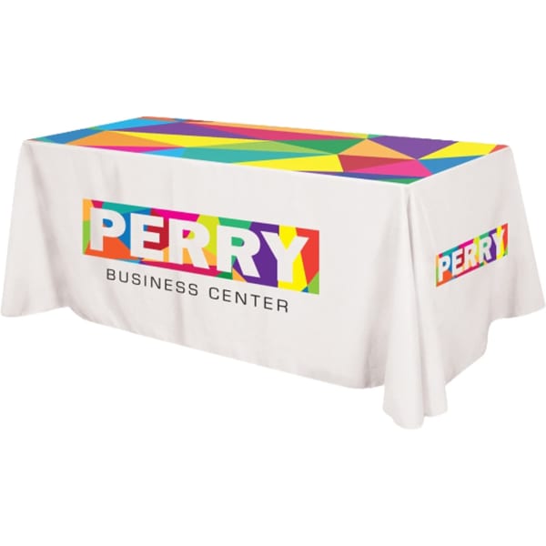 3-Sided Throw Table Cloth * 4ft