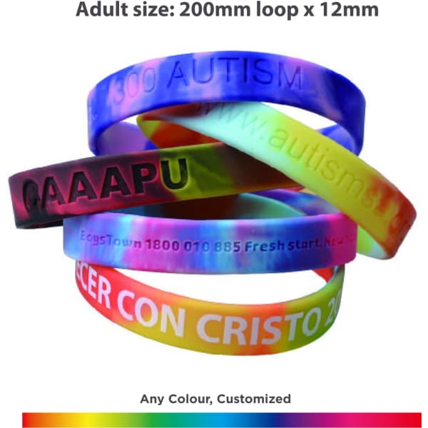 Marble Coloured Wristband