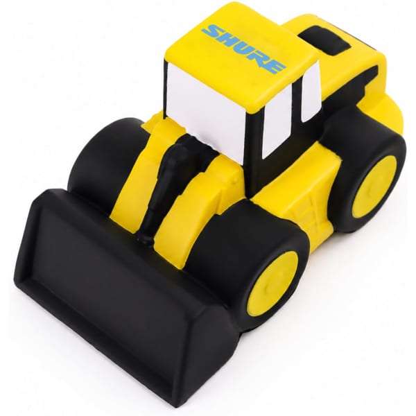Cartoon Bulldozer Shape Stress Reliever