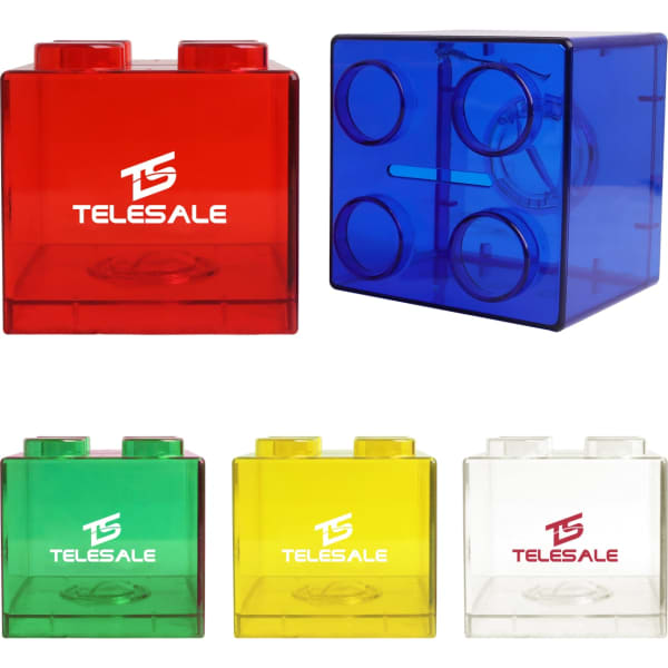 Square Block Coin Bank