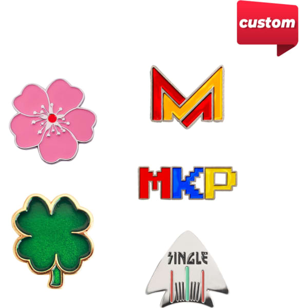 40mm Custom Soft Enamel Golf Ball Marker