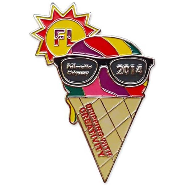 Embossed Soft Enamel Pins