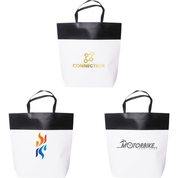 Large Black&White Boutique Paper Bag(380 x 380 x 100mm)