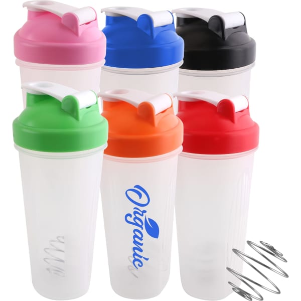 BPA Free Fitness Shaker Bottle 600ml