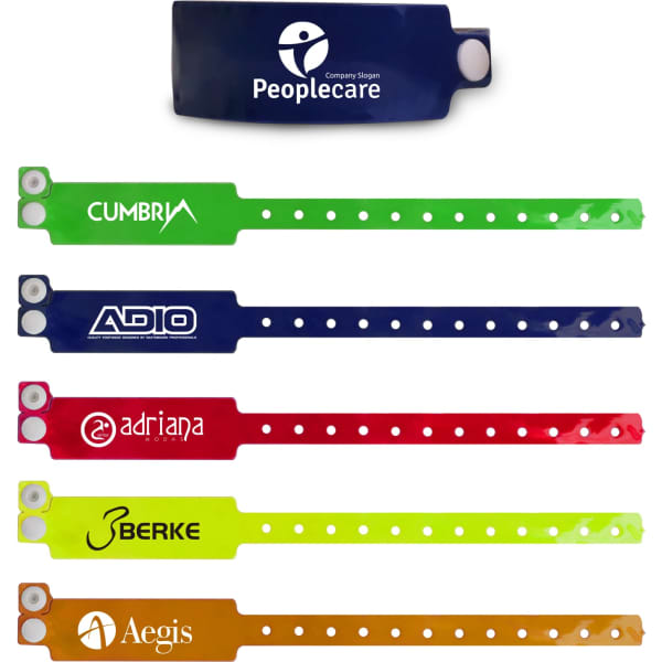 Disposable Reflective PVC Wristband