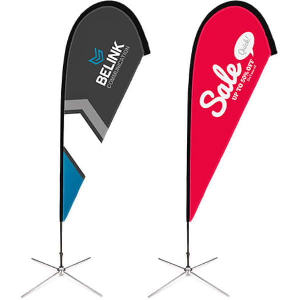 Large(109*388cm) Teardrop Banners 15ft