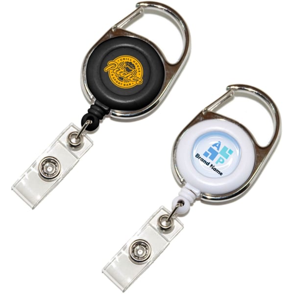 Carabiner Retractable Card Holder