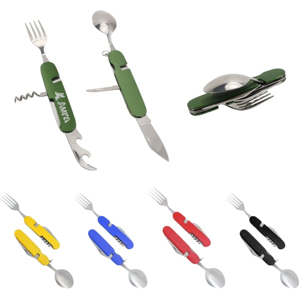 Coloured Hardware Camping Cutlery Tool