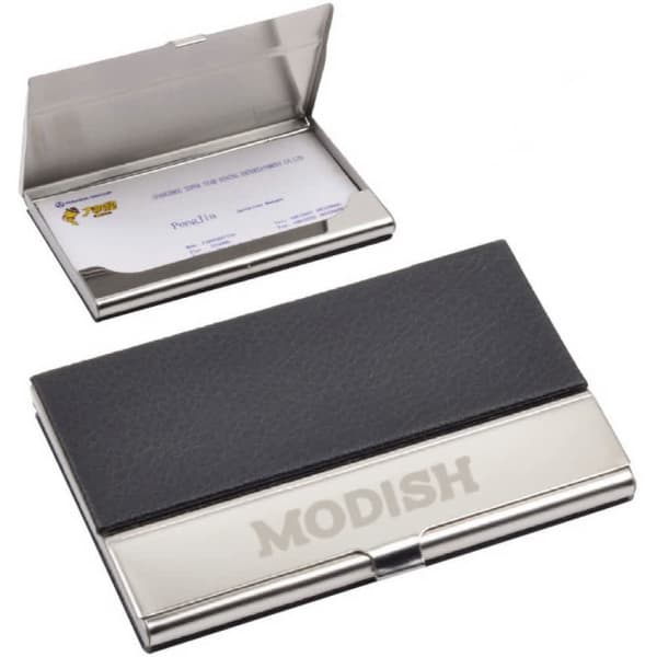 PU Leather Business Card Holder