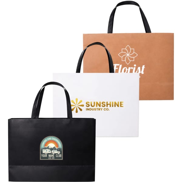 Large Paper Bag with Flat Handle(380 x 270 x 120mm)