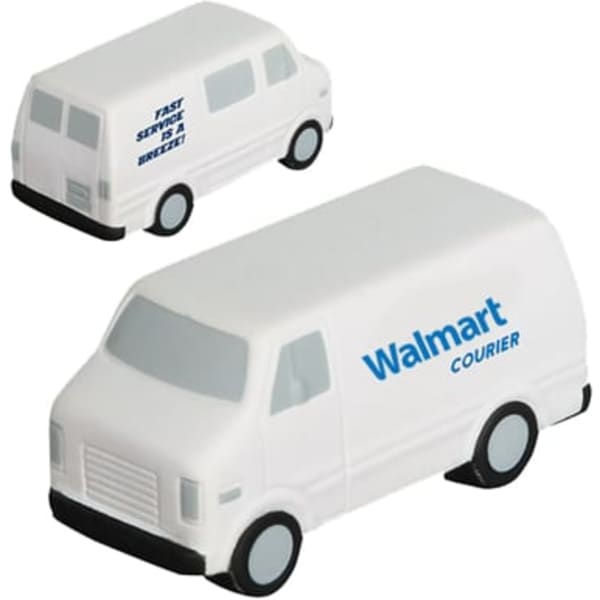 White Van  Shape Stress Reliever