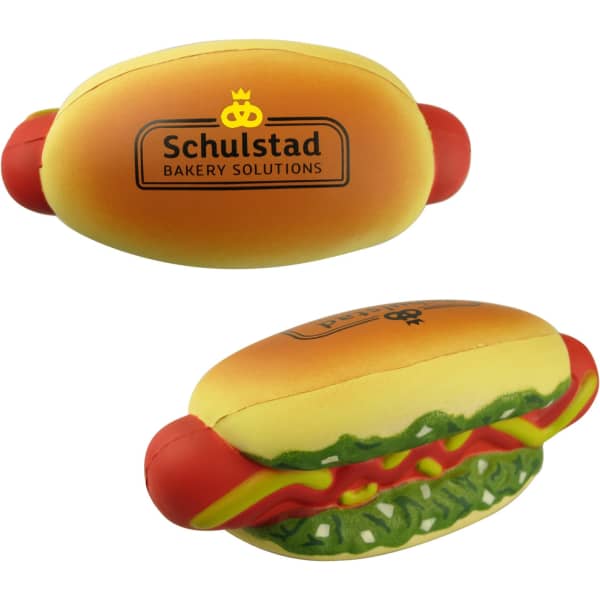 Hot Dog Shape Stress Reliever
