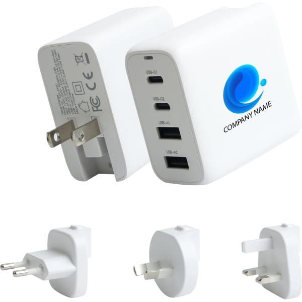4 Ports Universal Travel Adapter