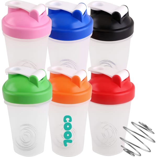 BPA Free Fitness Shaker Bottle 400ml