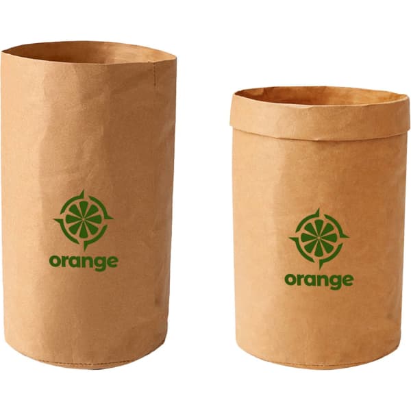 Large Washable Kraft Paper Bag(Dia 150 x H 280mm)